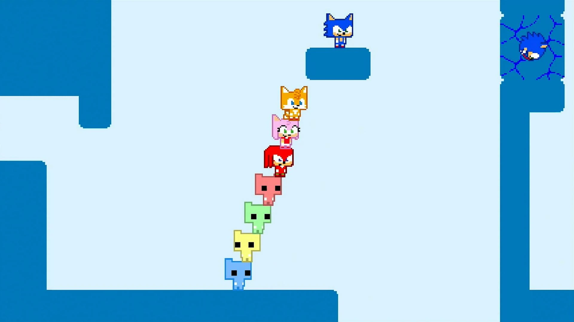 لعبة SONIC PICO PARK