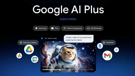 جوجل تخفض سعر اشتراك AI Plus وتضاعف السعة التخزينية إلى 400 جيجابايت
