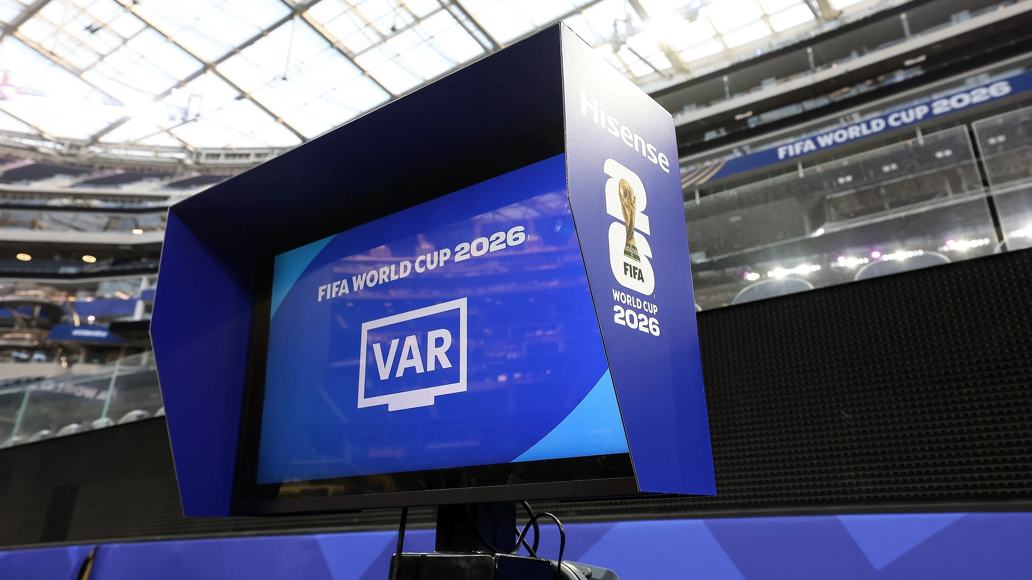 تقنية الـ VAR - المصدر: cgtn