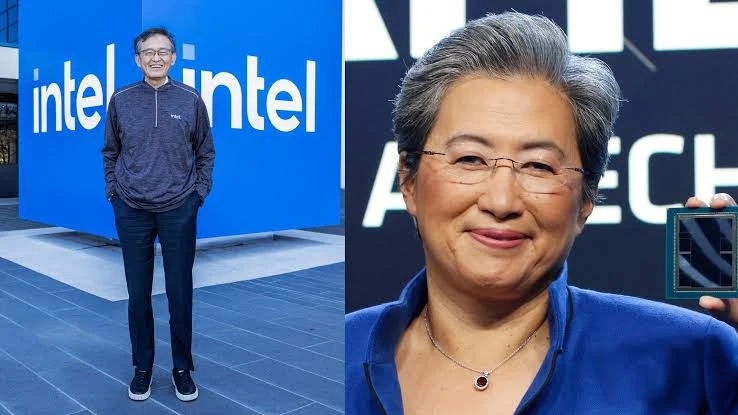 Lip Bu tan and Lisa Su