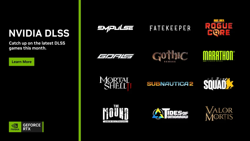 قائمة ألعاب DLSS في يونيو ترتقي إلى مستوى جديد وفعالية Summer of RTX