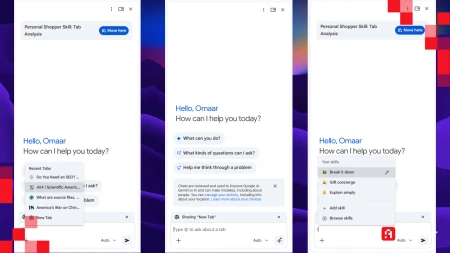 ميزة Ask Gemini تصل أخيرًا لمتصفح Chrome في العالم العربي