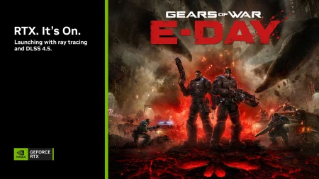 Gears of War: E-Day تنطلق في السادس من أكتوبر مع دعم DLSS 4.5 + RT