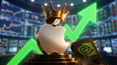 بعد عام من هيمنة NVIDIA | آبل تصبح الشركة الأعلى قيمة سوقية في العالم