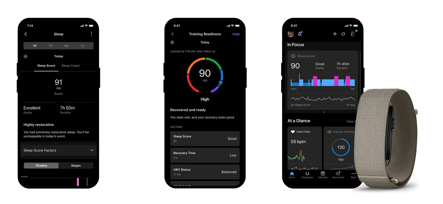 garmin connect app. image: garmin