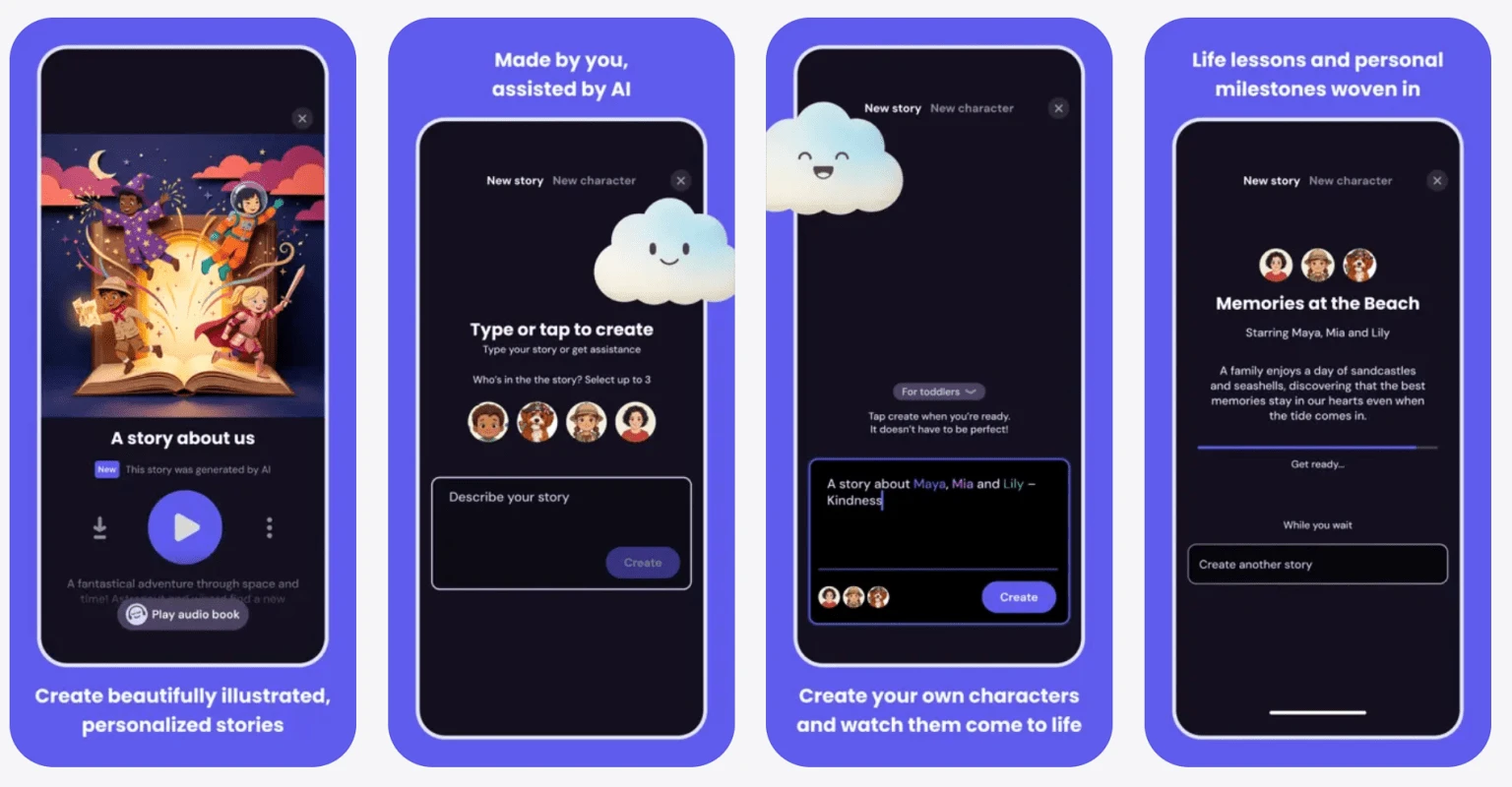 ميتا تختبر تطبيق StoryKit لتوليد قصص ما قبل النوم بالذكاء الاصطناعي