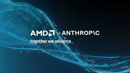 شركة AMD ستزود Anthropic بـ 2 جيجاوات من طاقة الحوسبة عبر شرائح MI450
