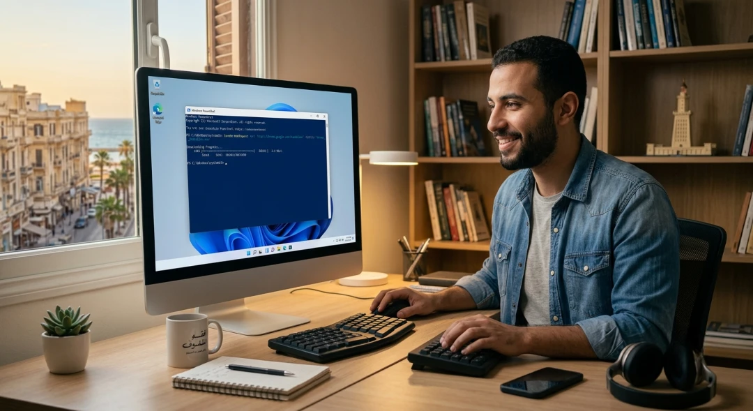 كيفية تحميل متصفح بدون استخدام متصفح على ويندوز