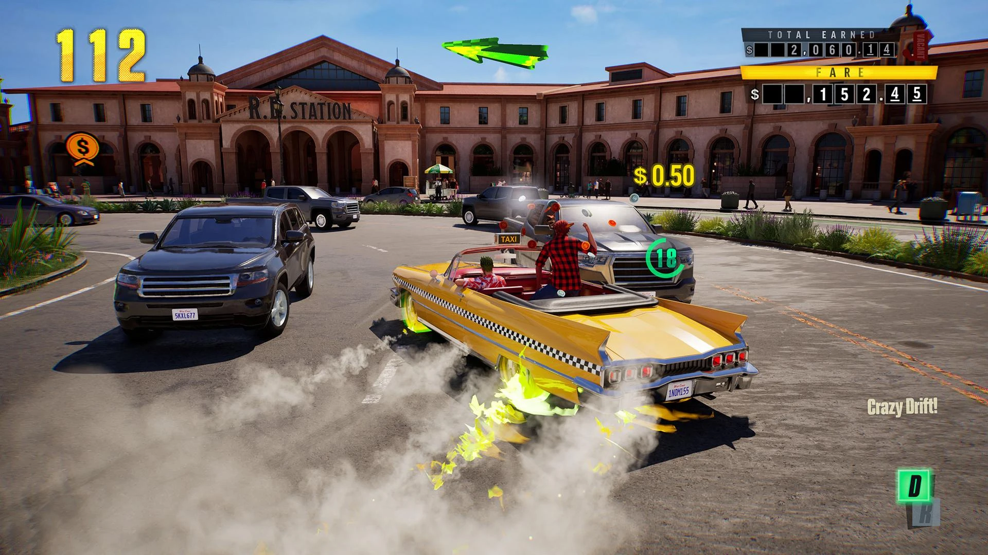 لعبة Crazy Taxi: World Tour