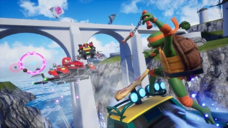سلاحف النينجا تنضم إلى لعبة Sonic Racing: CrossWorlds