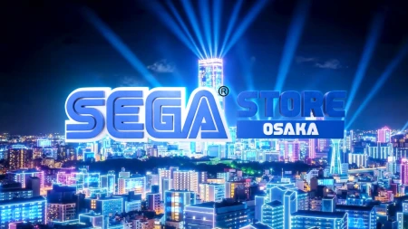 شركة SEGA تفتتح متجر SEGA STORE OSAKA بمنطقة كانساي