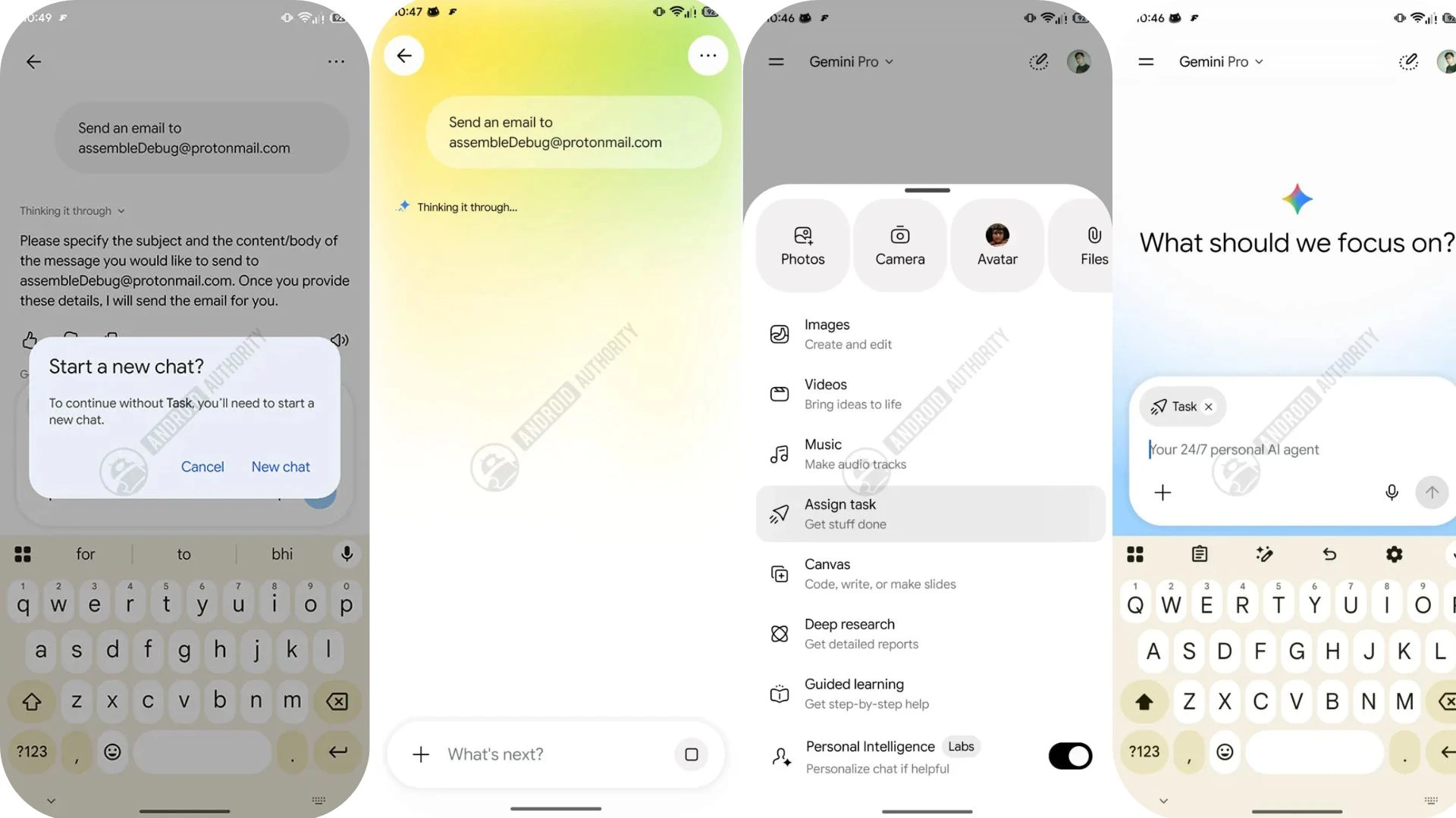 إسناد المهام إلى Gemini Spark مباشرة من أي محادثة عادية - المصدر: Android Authority