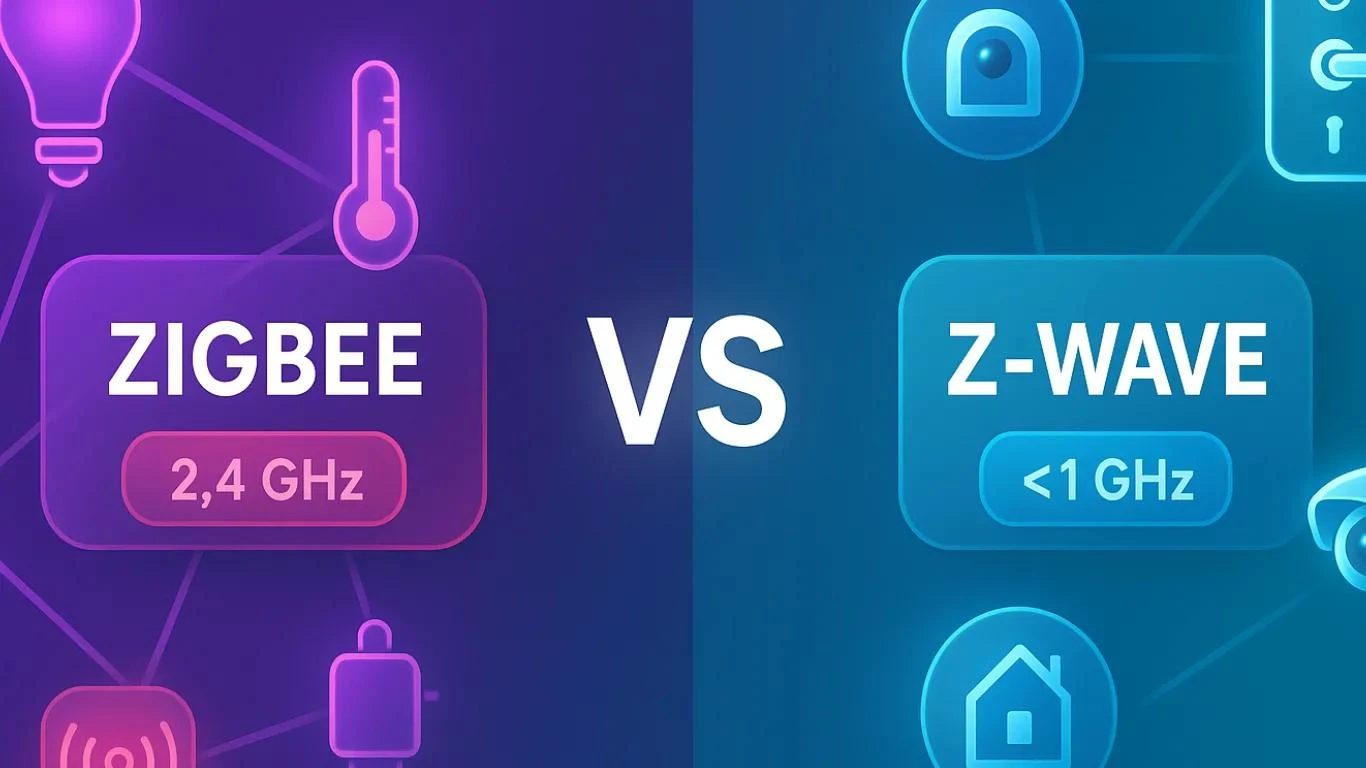 الفرق بين Zigbee و Z-Wave - المصدر: cloudstudioiot