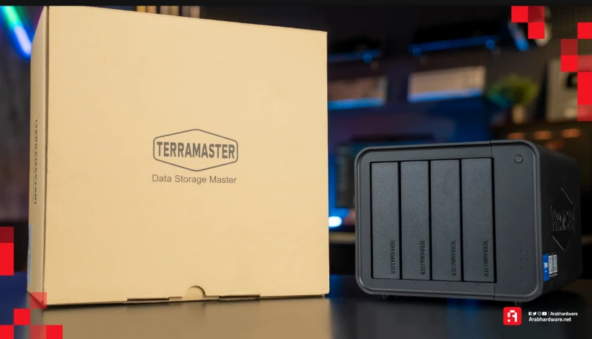 وحش التخزين الهجين| مراجعة جهاز TerraMaster D8 Hybrid 2
