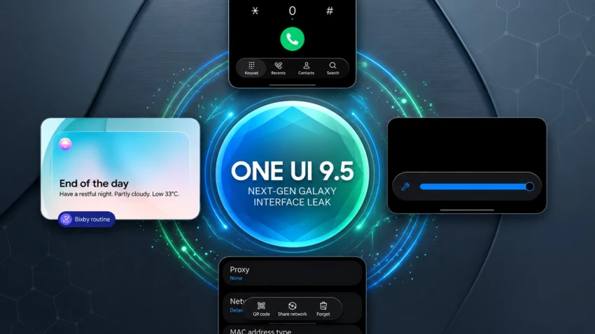 بالصور: تسريب يكشف واجهة One UI 9.5 الجديدة من سامسونج!