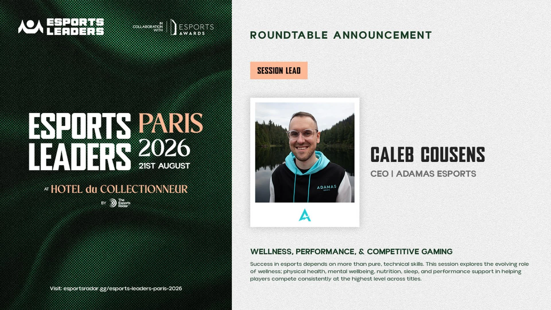 فعالية Esports Leaders Paris فعالية Esports Leaders Paris
