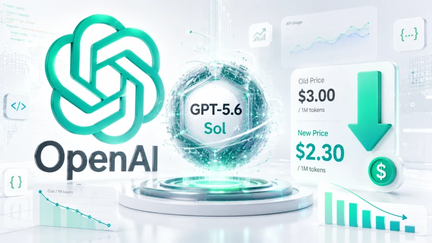 مع ضغط المنافسة | OpenAI تخفض أسعار GPT-5.6 Sol للمطورين بأكثر من 20%