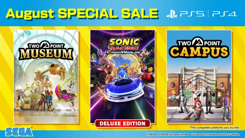 SEGA تطلق تخفيضات أغسطس على مجموعة من ألعاب PS4 وPS5