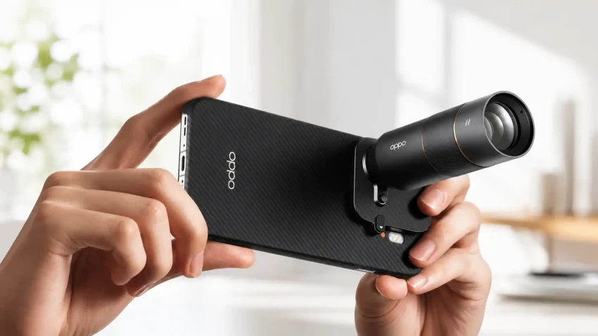 هاتف OPPO Reno17 المنتظر قد يحصل على عدسة إضافية لتقريب أقوى للصور