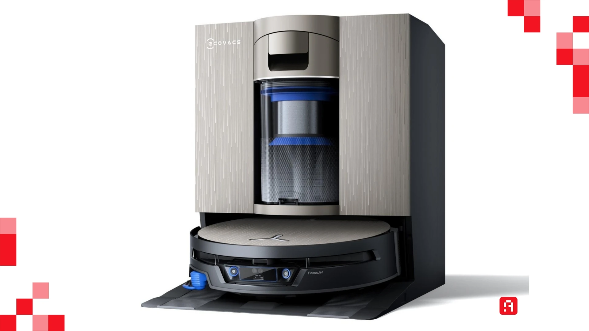 مكنسة Ecovacs الجديدة ترش البقع وتحجب كاميرتها لحماية الخصوصية