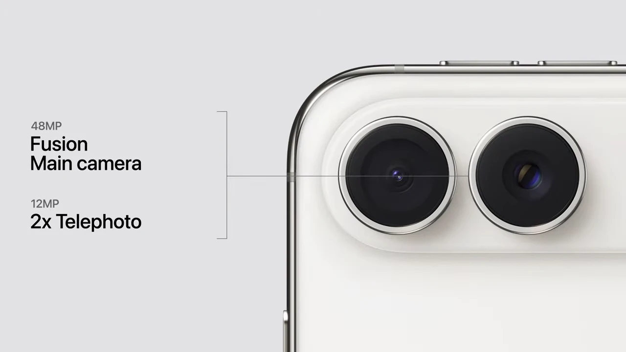 نظام كاميرات iphone duo