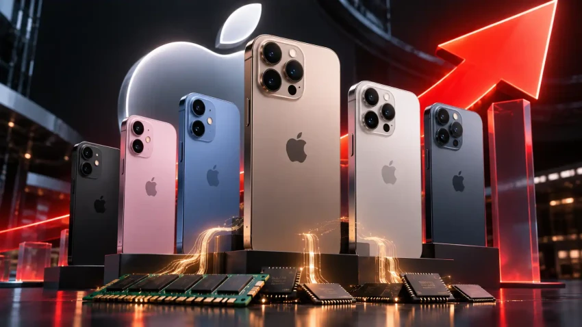 بسبب أزمة الذاكرة | آبل ترفع أسعار جميع هواتف iPhone بمقدار 100 دولار