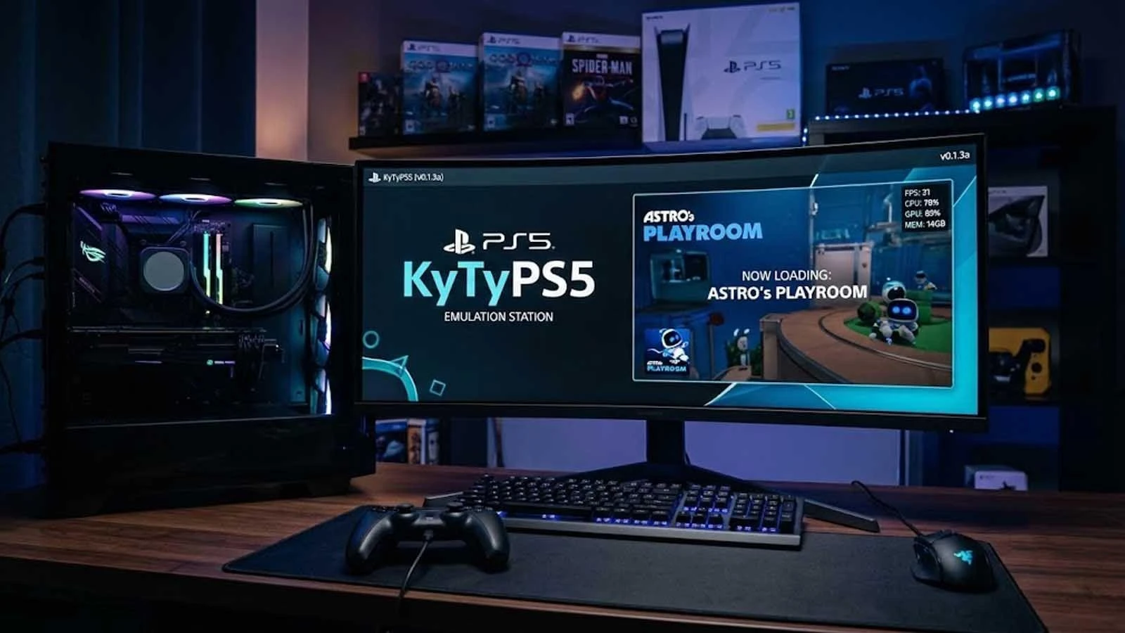 KyTyPS5 Simulator