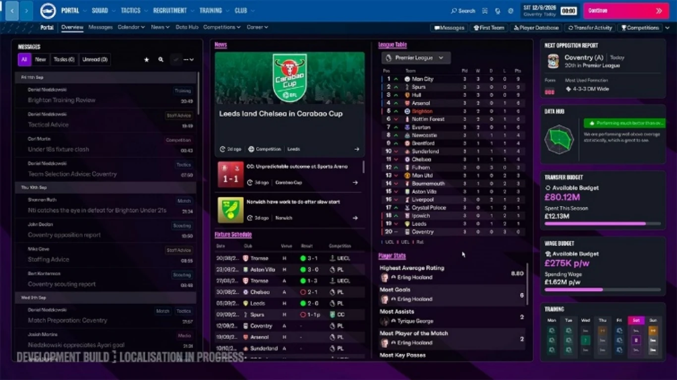 تأكيد إطلاق لعبة Football Manager 27 في شهر نوفمبر لعام 2026!