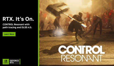 لعبة CONTROL Resonant تنطلق مع تتبع مسار الضوء وDLSS 4.5