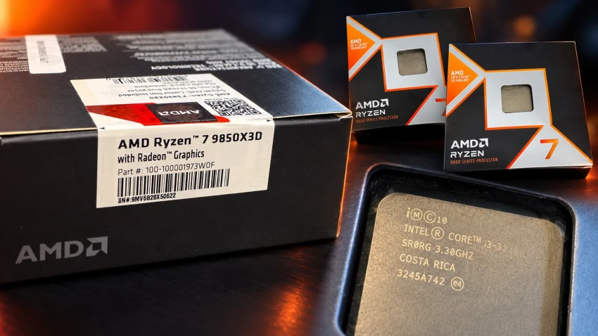 مستخدم يطلب Ryzen 7 9850X3D مرتين من أمازون فيصله Core i3 في المرتين!