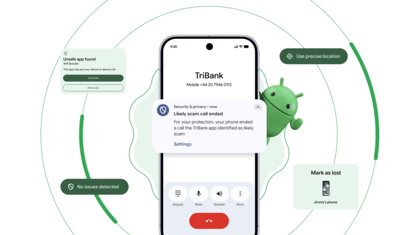 Android يضيف حماية من تحويل المكالمات والاحتيال أثناء مشاركة الشاشة