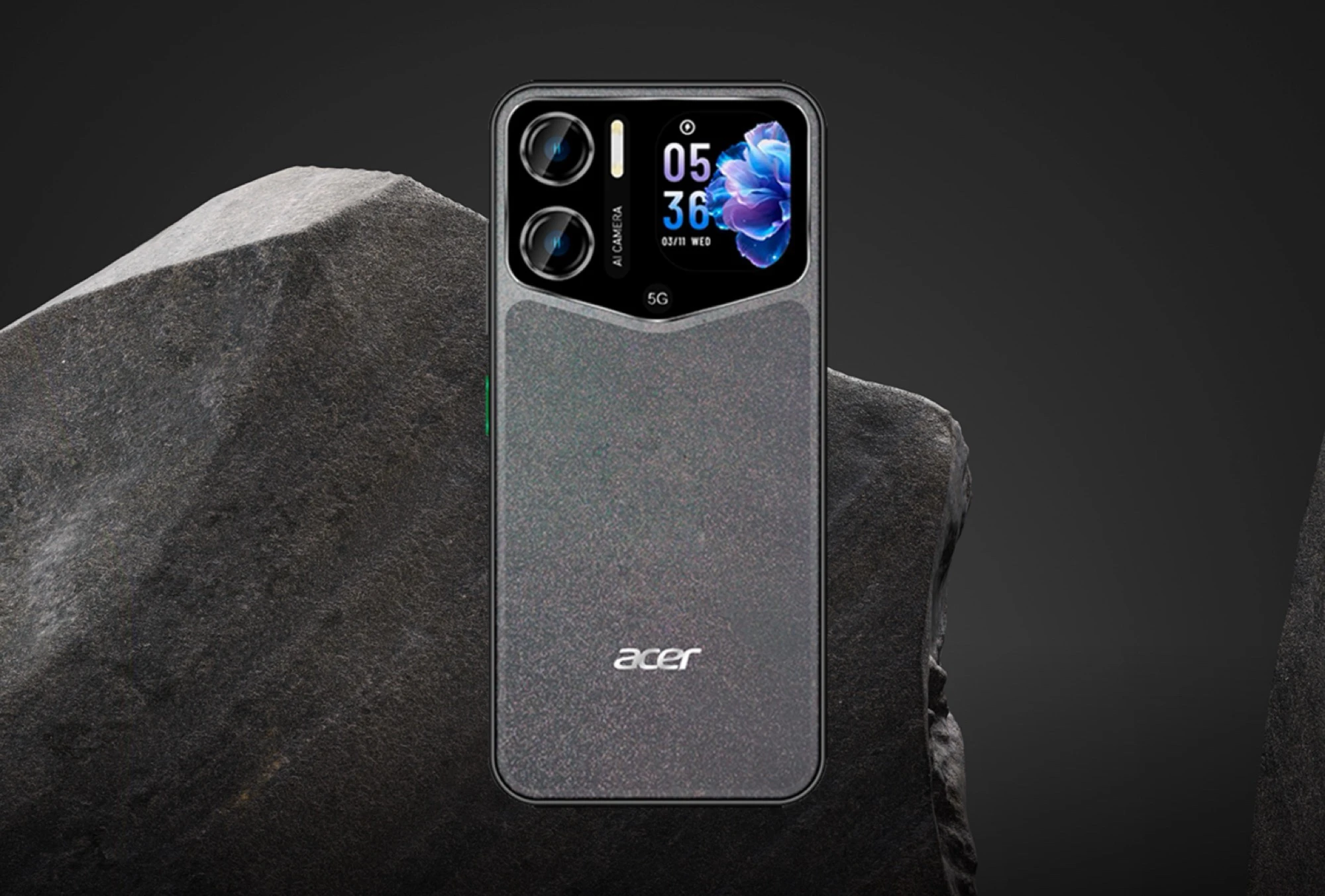 هاتف Acer Sospiro A70 يظهر بشاشة خلفية وذاكرة microSD حتى 1 تيرابايت