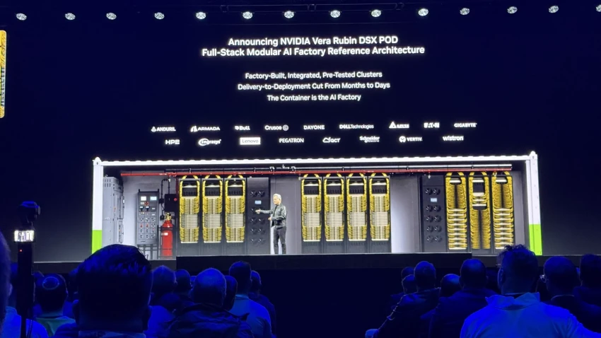 Nvidia تكشف عن مراكز بيانات للذكاء الاصطناعي يمكن نقلها بالشاحنات!