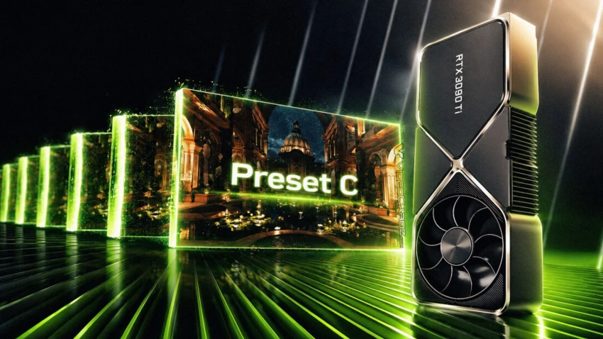 وضع Preset C يسرّع توليد الإطارات على RTX 40 وRTX 50