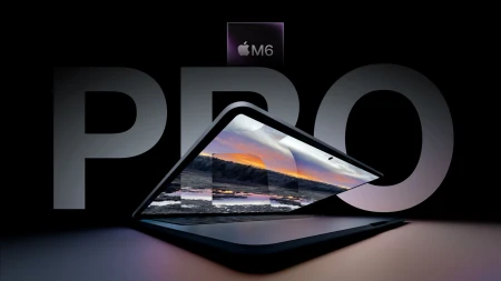 ألق نظرة على لابتوب MacBook Pro بمعالج M6 الجديد