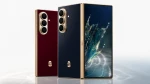 سامسونج تطلق هاتف Samsung W27 القابل للطي بتصميم فاخر واتصال فضائي