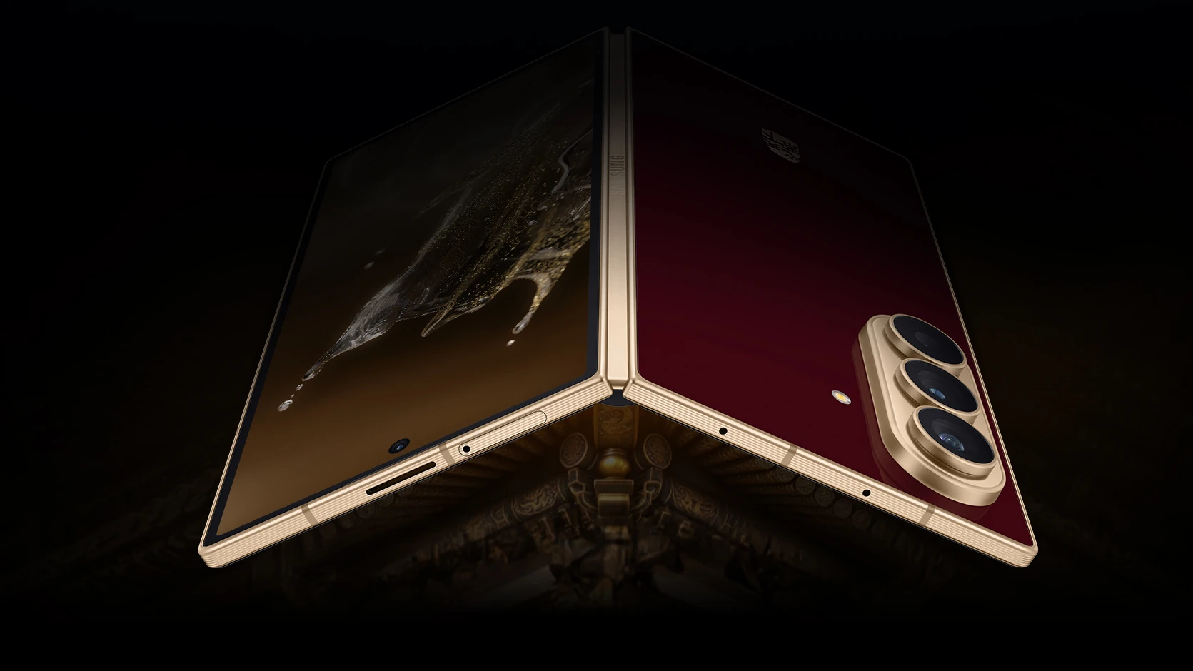 سامسونج تطلق هاتف Samsung W27 القابل للطي بتصميم فاخر واتصال فضائي