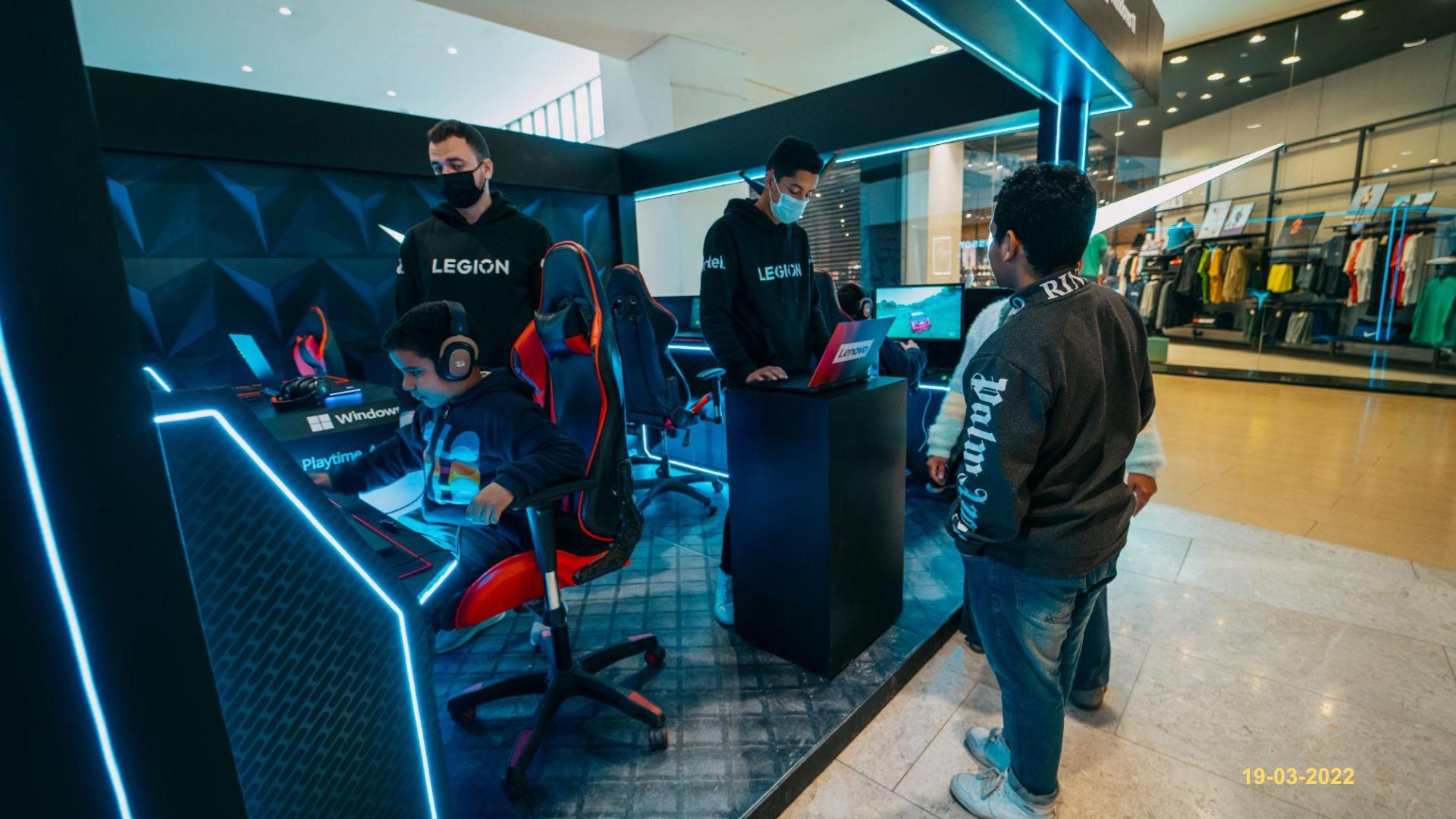 Lenovo Legion Gaming Activation At Cairo Festival City Mall