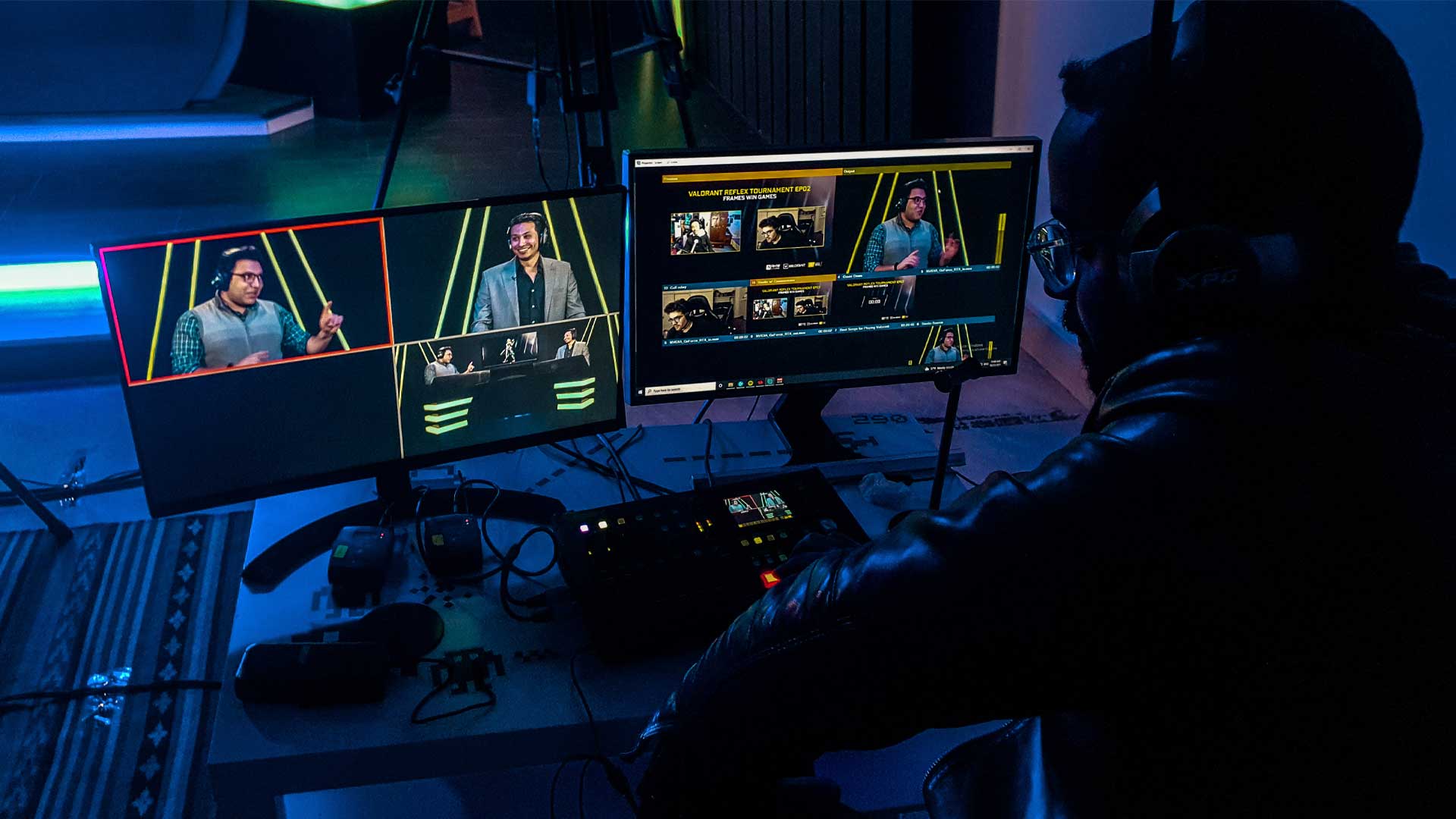 Esports Broadcasting Studio