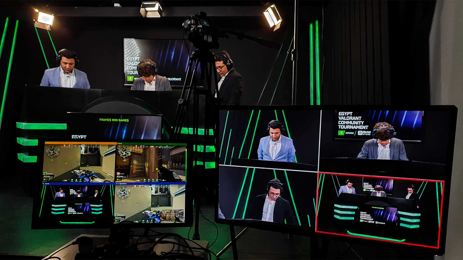 Esports Broadcasting Studio