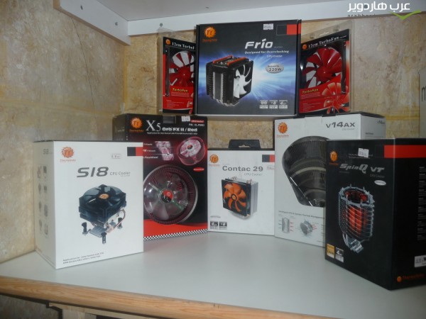 مراجعة لستة مشتتات حرارية شهيرة من شركة ThermalTake