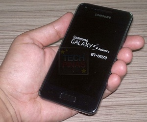 الكشف عن بعض الصور الحية لهواتف Samsung Galaxy S Advance