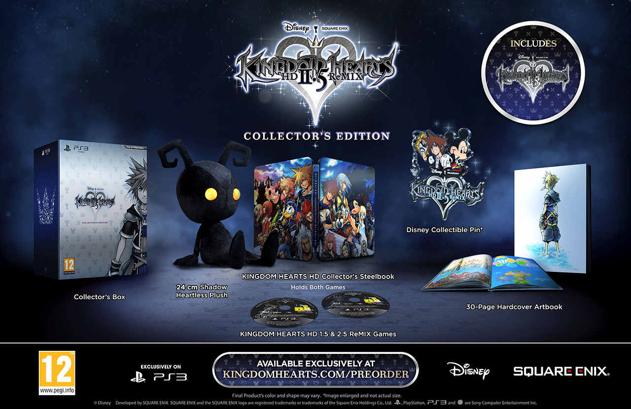 الإعلان عن Kingdom Hearts HD 2.5 ReMIX Collector’s Edition