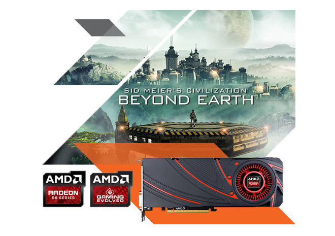 AMD: لعبة Civilization: BE مجانا مع سلسلة بطاقات R9 290