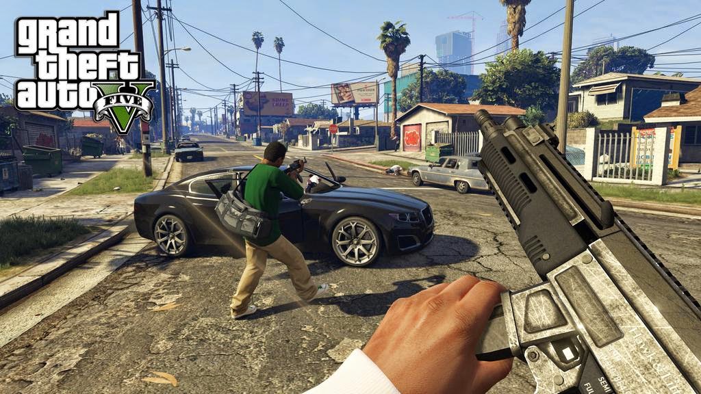 شاهد عروض جديدة لمنظور الشخص الأول بلعبة GTA V