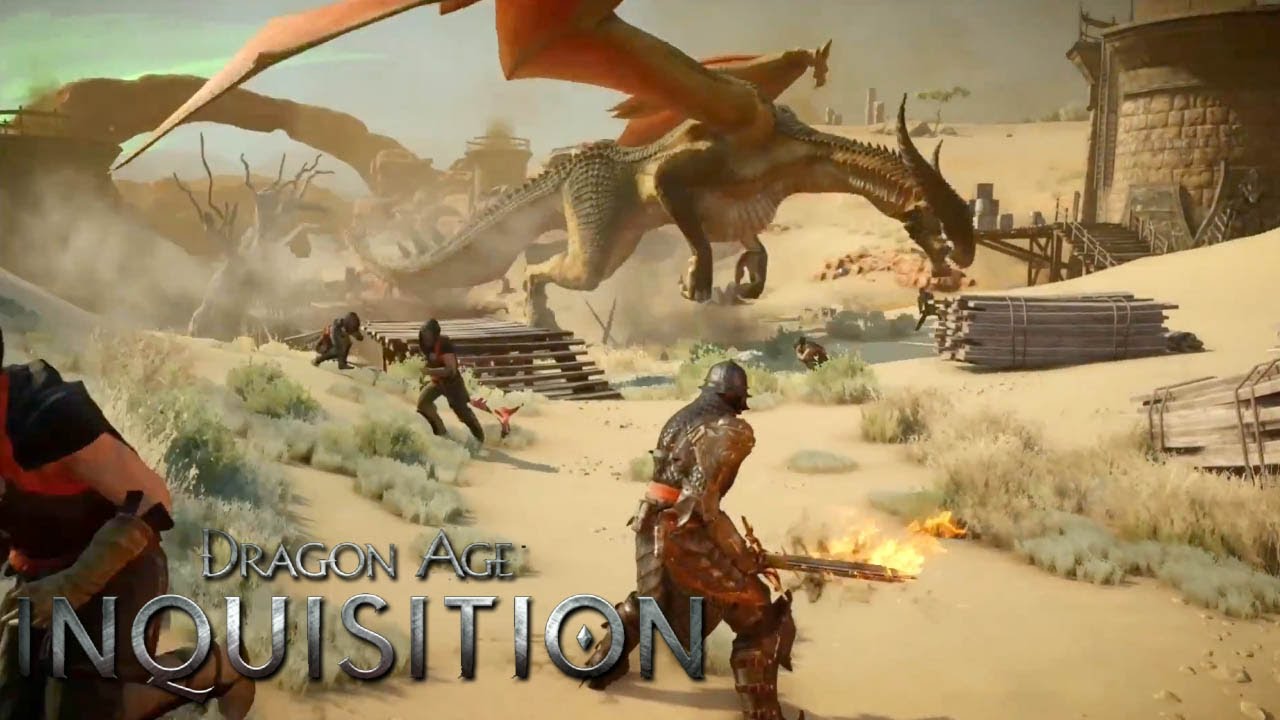 شاهد عرض إطلاق لعبة Dragon Age Inquisition