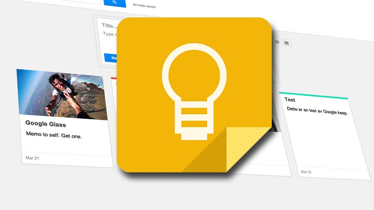 تطبيق ملاحظات Google Keep ومزايا جديدة