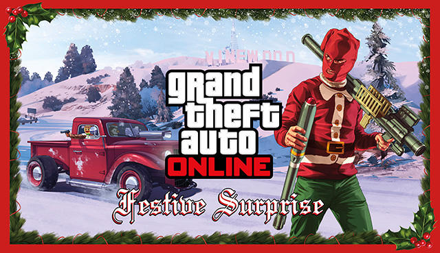 الكريسمس قادم بتحديث جديد للعبة GTA Online