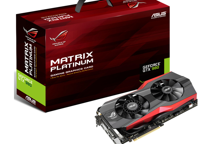 ASUS تقدم بطاقة GTX 980 ROG Matrix Platinum