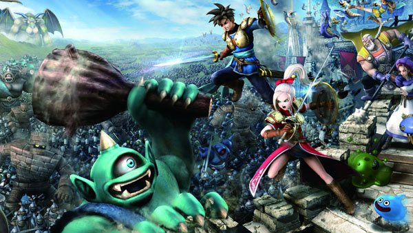 شاهد عرض لعب جديد للعبة Dragon Quest Heroes